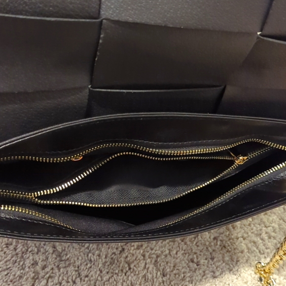 ANNA PAOLA Made In Italy Leather Woven Flap Satchel - Picture 11 of 14